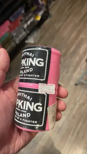 Top King THKW-01 粉紅色拳擊手繃帶